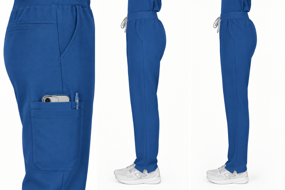 Postpartum Friendly Scrub Pants For Women - ™