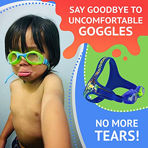Blue Wavez Kids Swim Goggles
