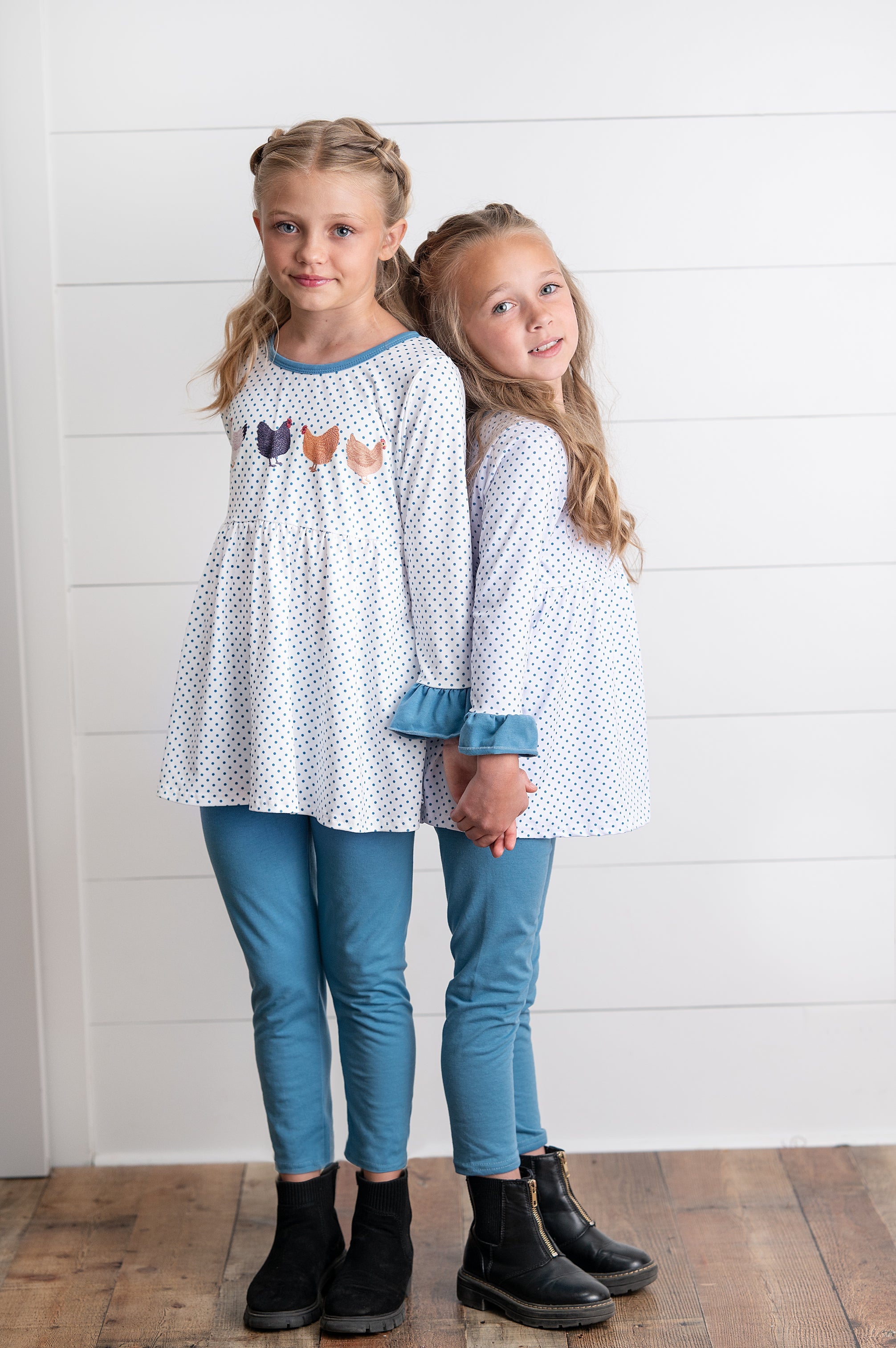 Blue Chicken Pant Set