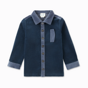 Blue Corduroy Shirt