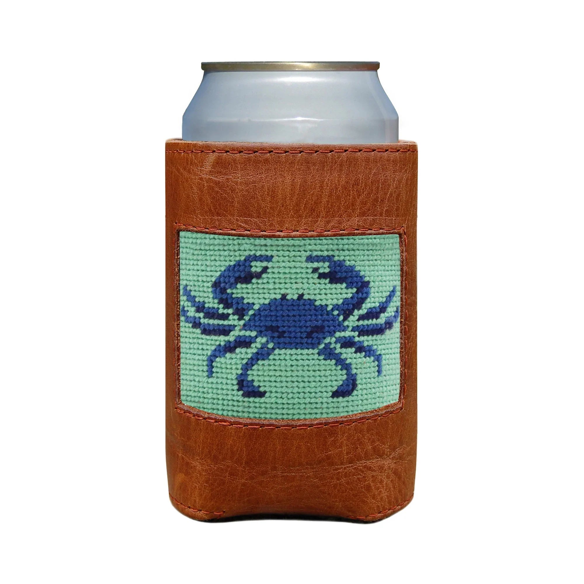 Blue Crab Can Cooler (mint)