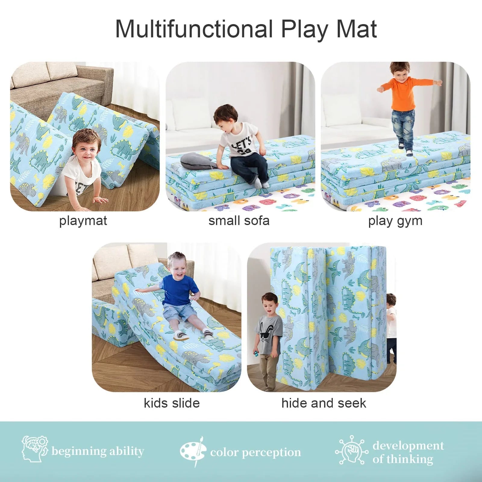 Glow Foam Baby Play Mat
