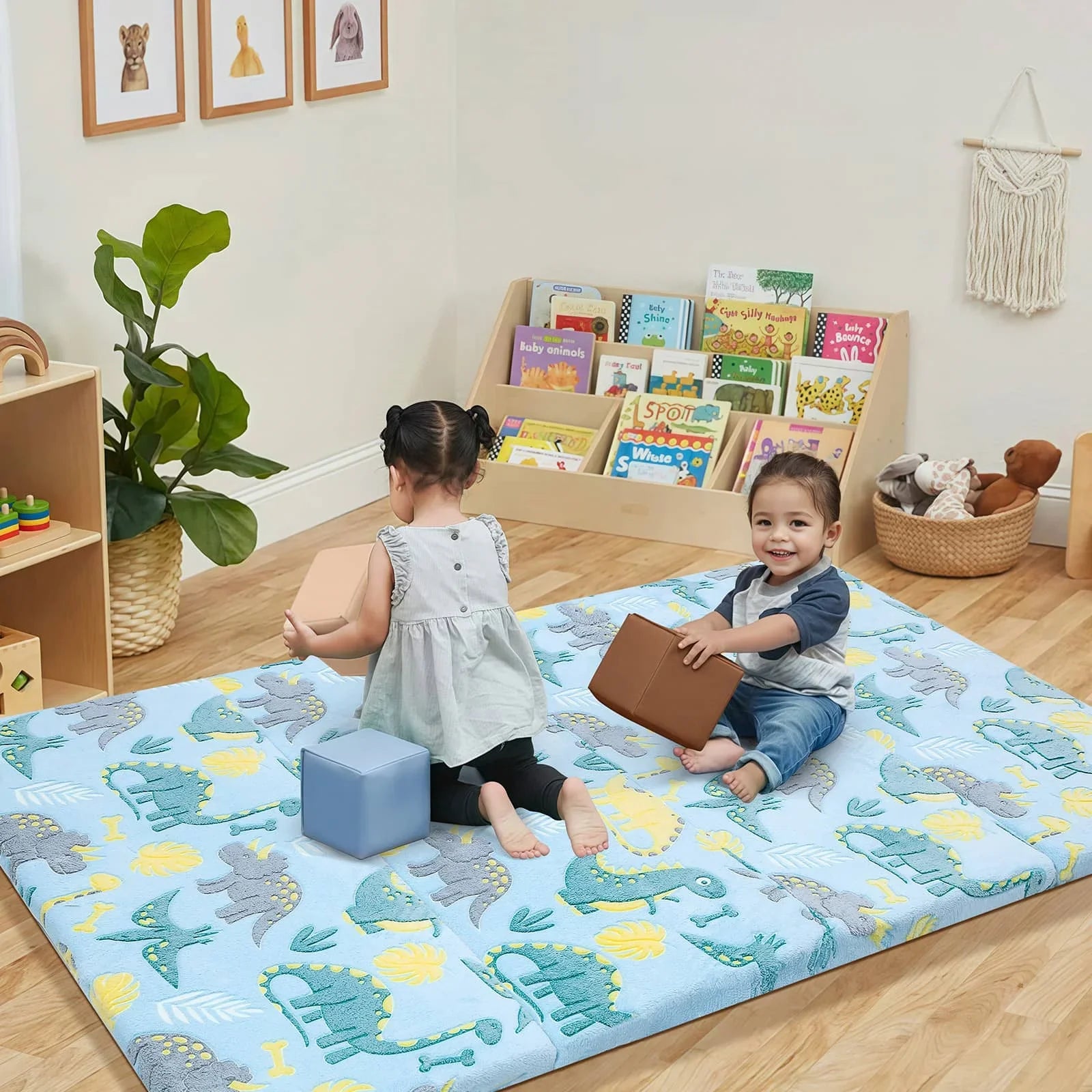 Glow Foam Baby Play Mat