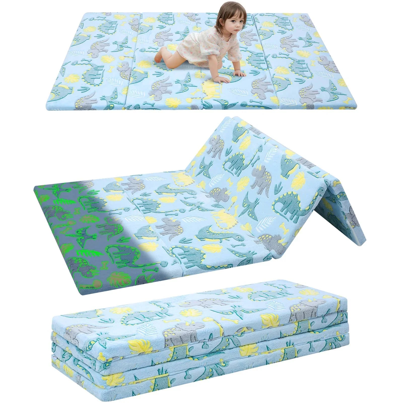Glow Foam Baby Play Mat