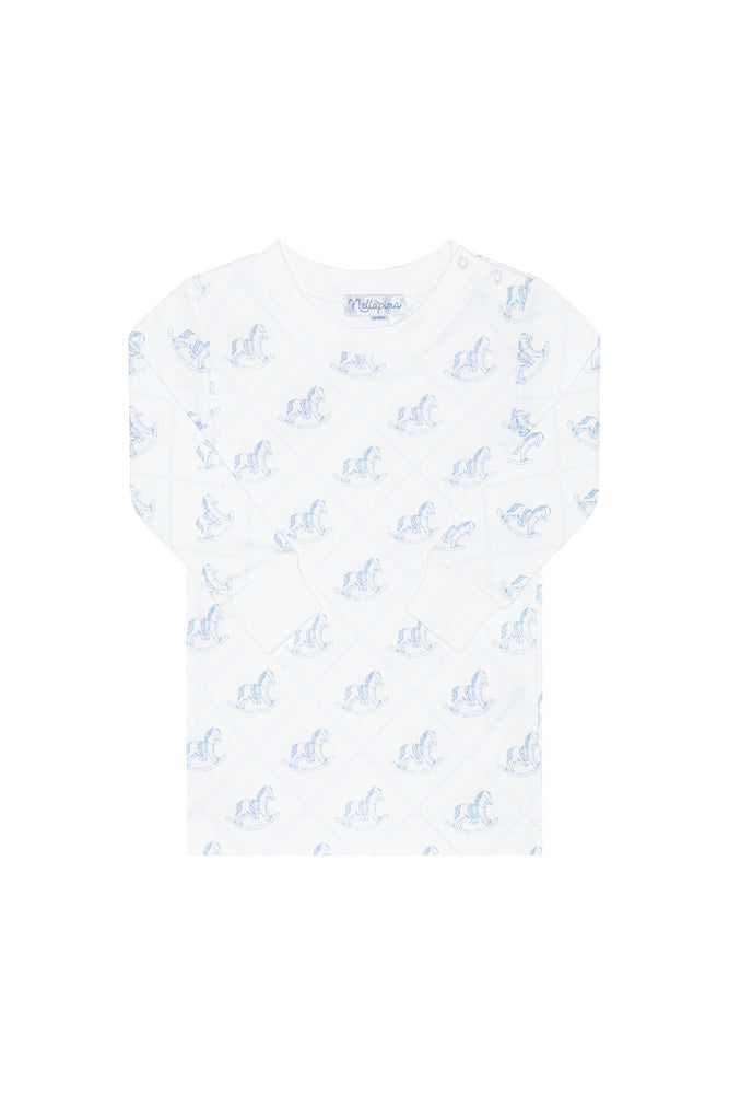 Blue Rocking Horse Pajamas