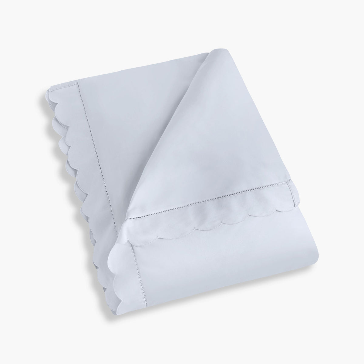 Scalloped Starlight Toddler Duvet - Blue