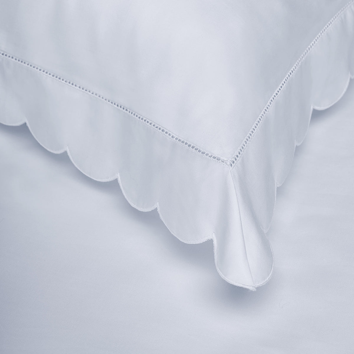 Scalloped Starlight Toddler Duvet - Blue
