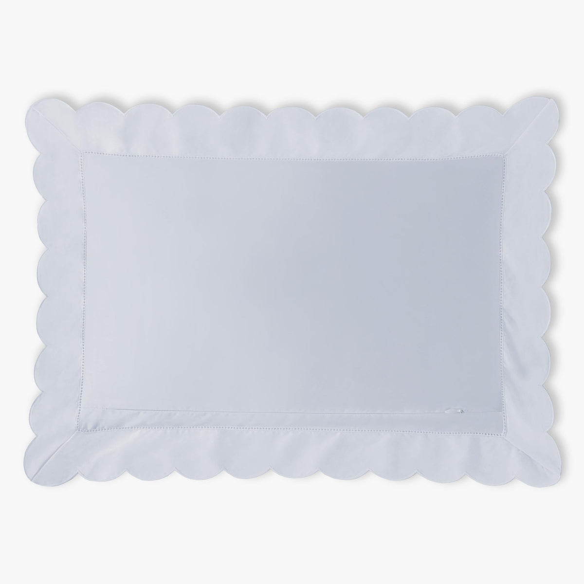Scalloped Starlight Toddler Pillow - Blue