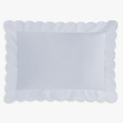 Scalloped Starlight Toddler Pillow - Blue