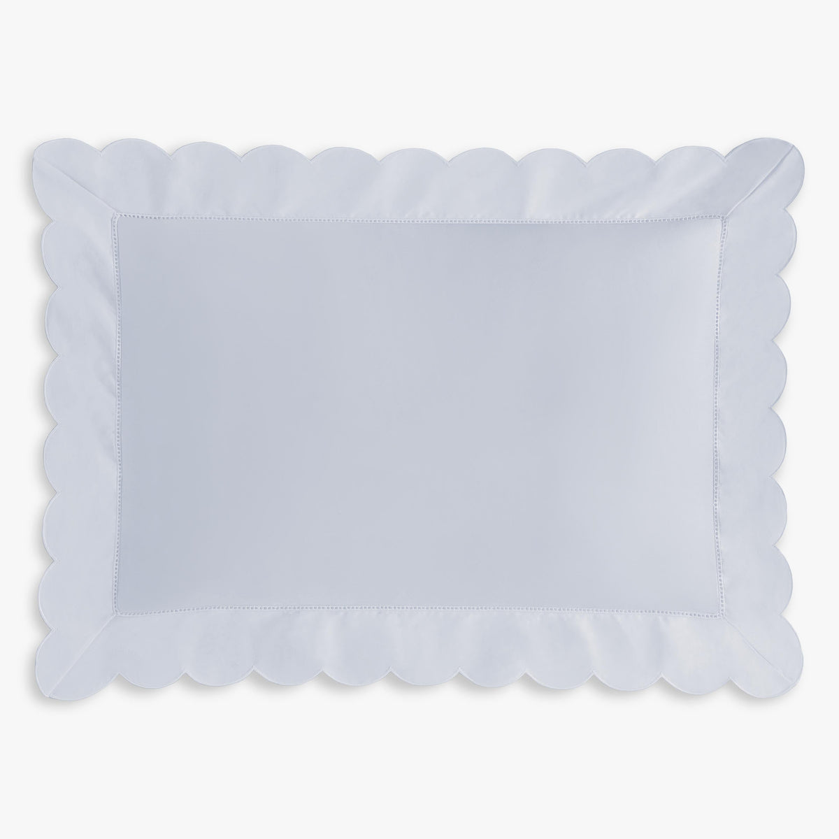 Scalloped Starlight Toddler Pillow - Blue