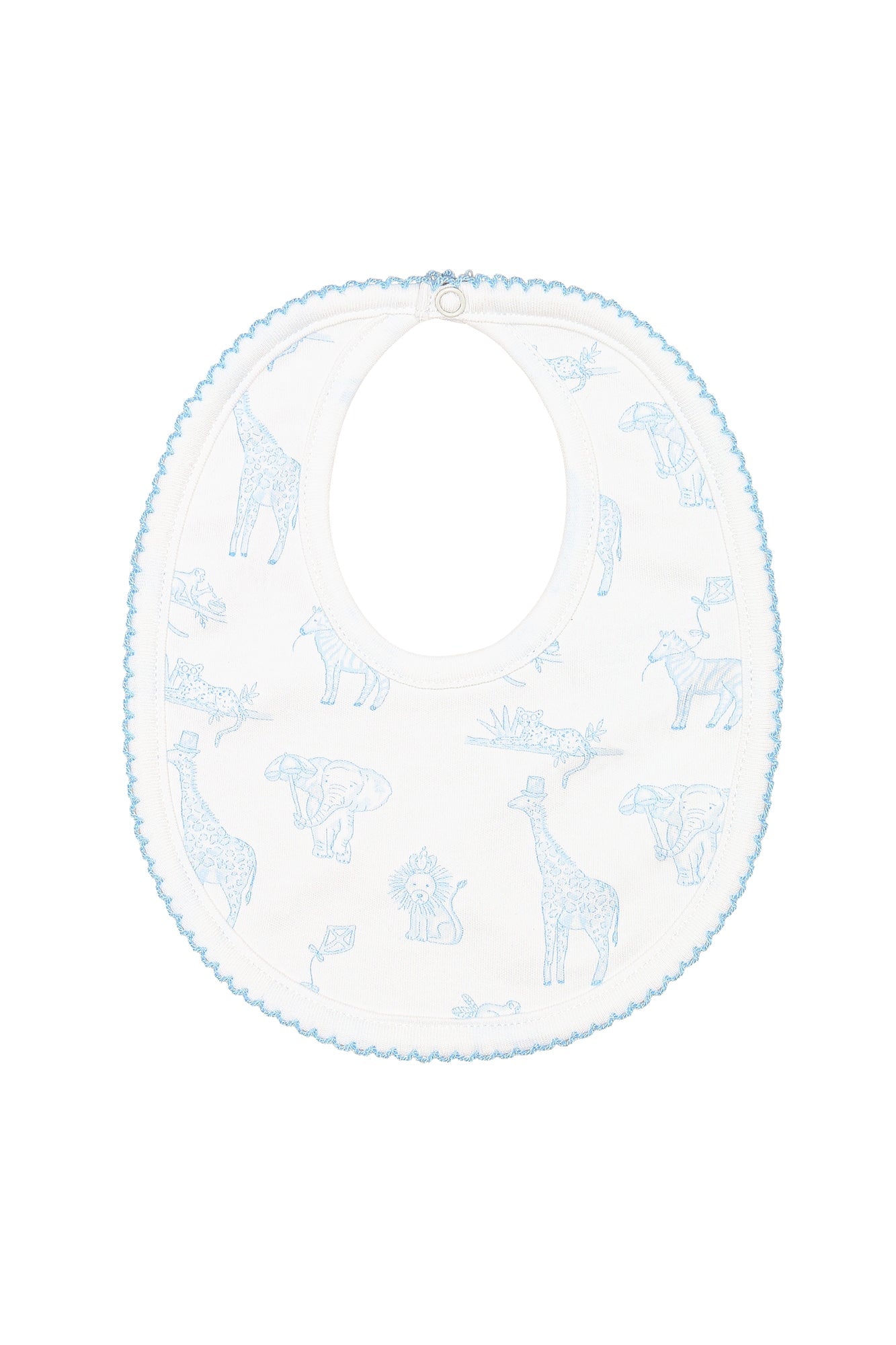 Blue Safari Bib