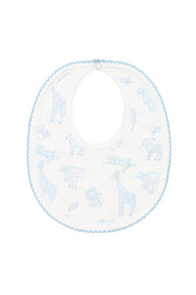 Blue Safari Bib