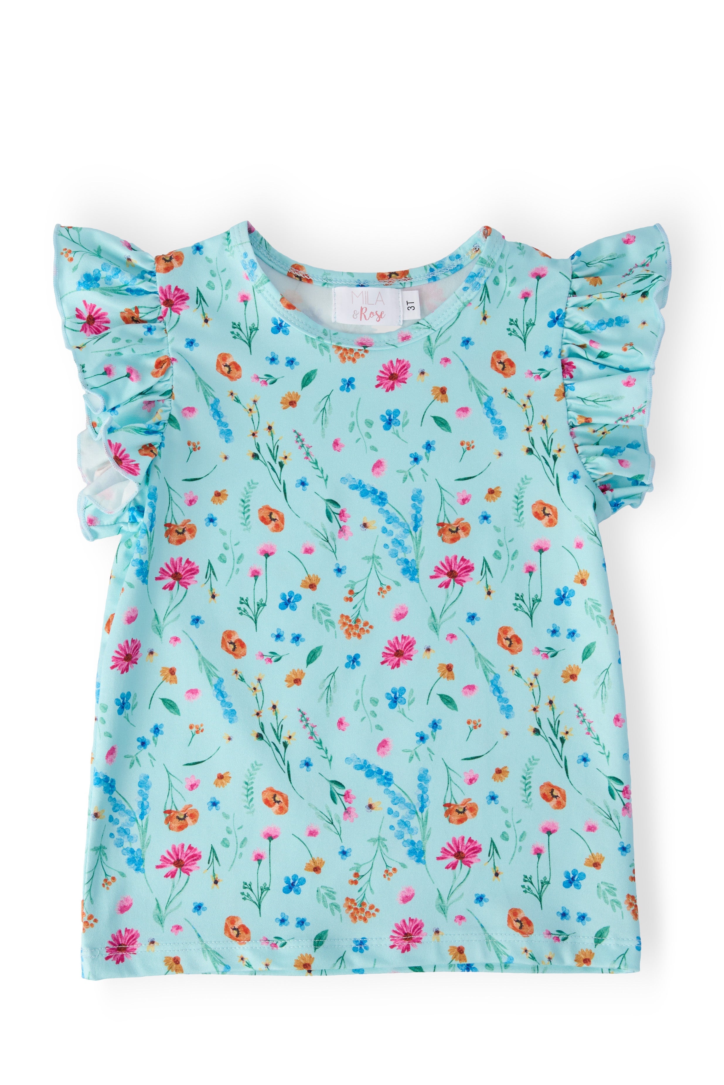 Bluebell Breeze S/s Ruffle Tee
