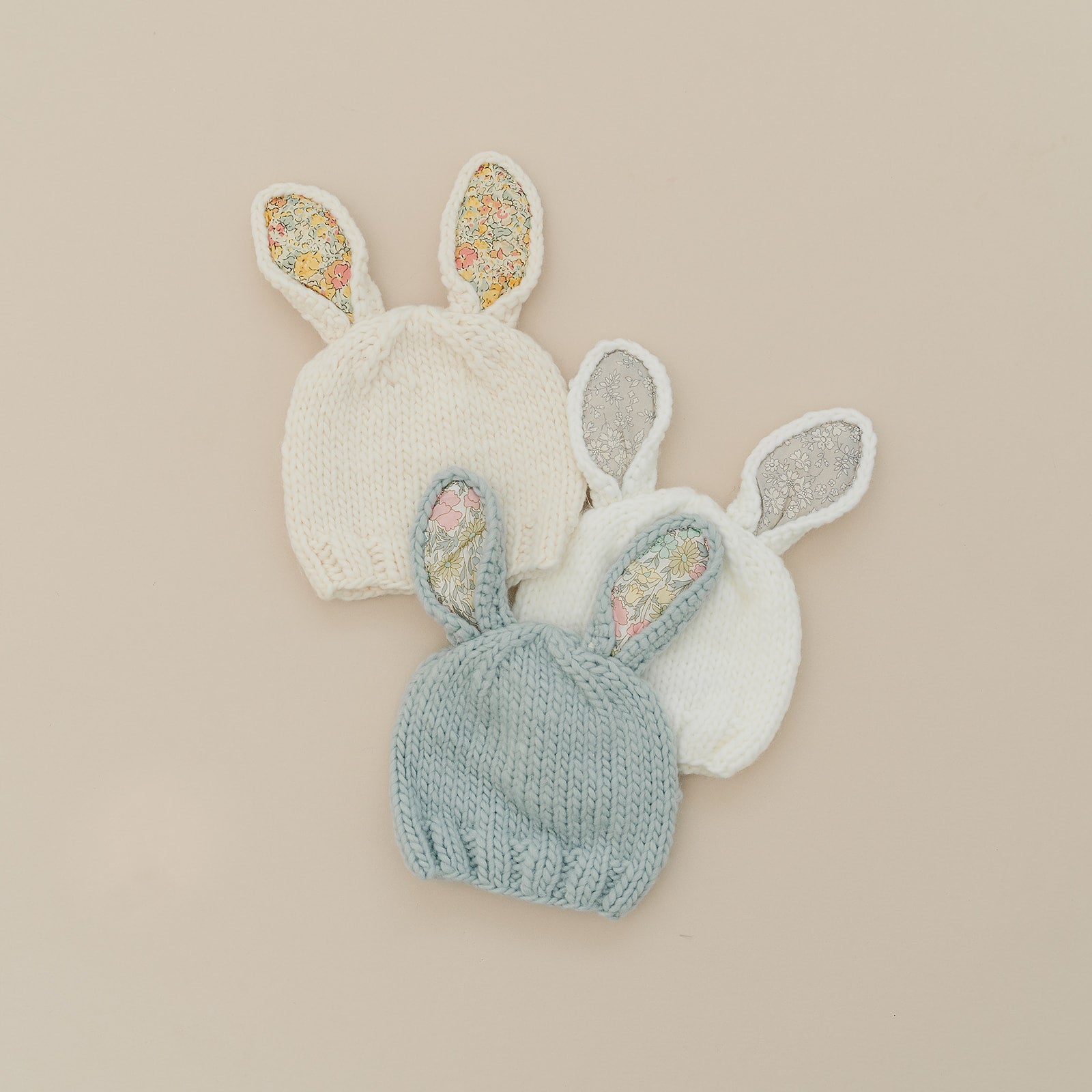 Liberty Bunny Hand-knit Hat, Claire Aude