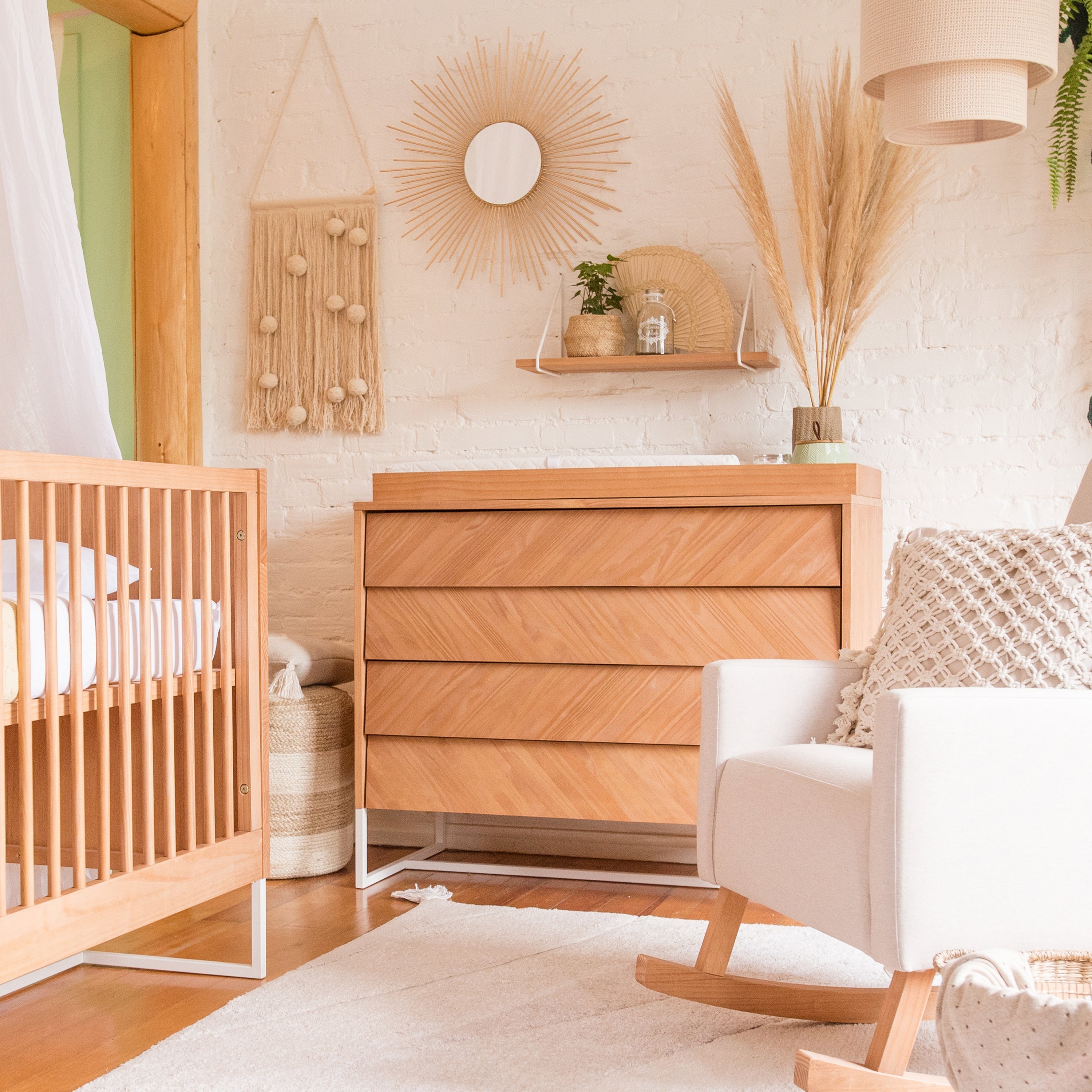 Boho Noah Dresser In Hazelnut -