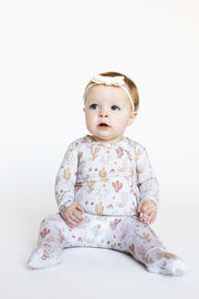 Boho Cacti Convertible Footie