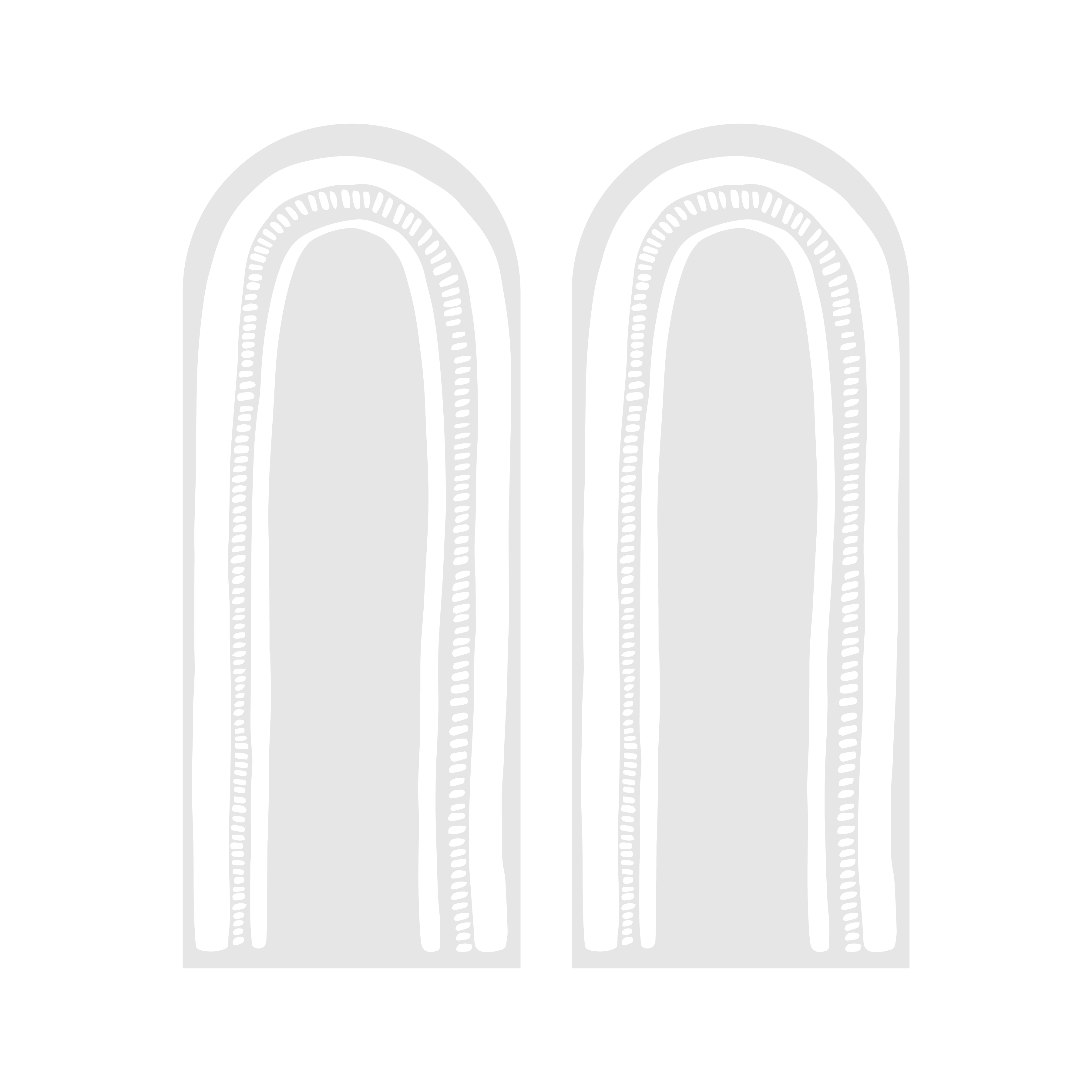 Double Arch Decal Set Boho