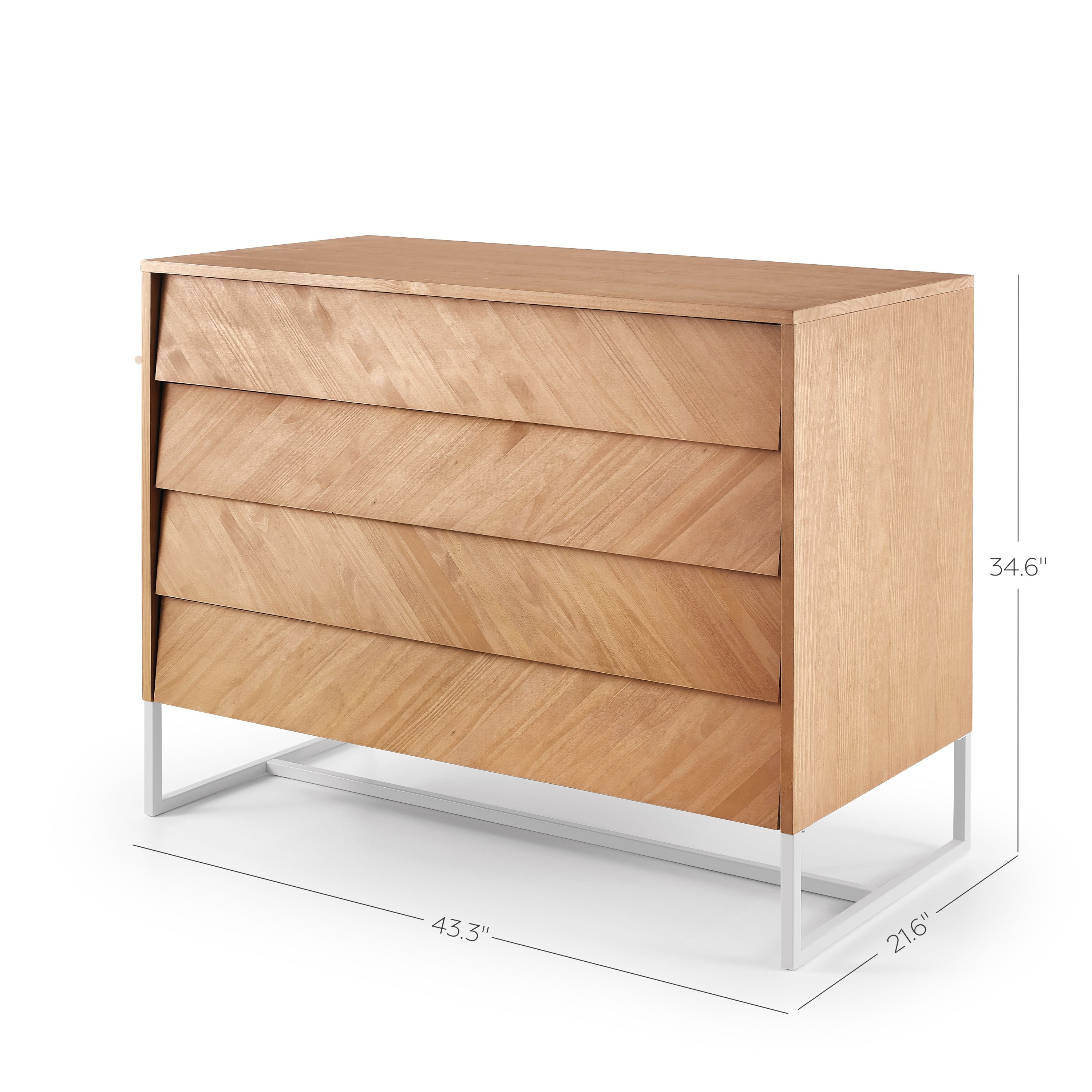 Boho Noah Dresser In Hazelnut -
