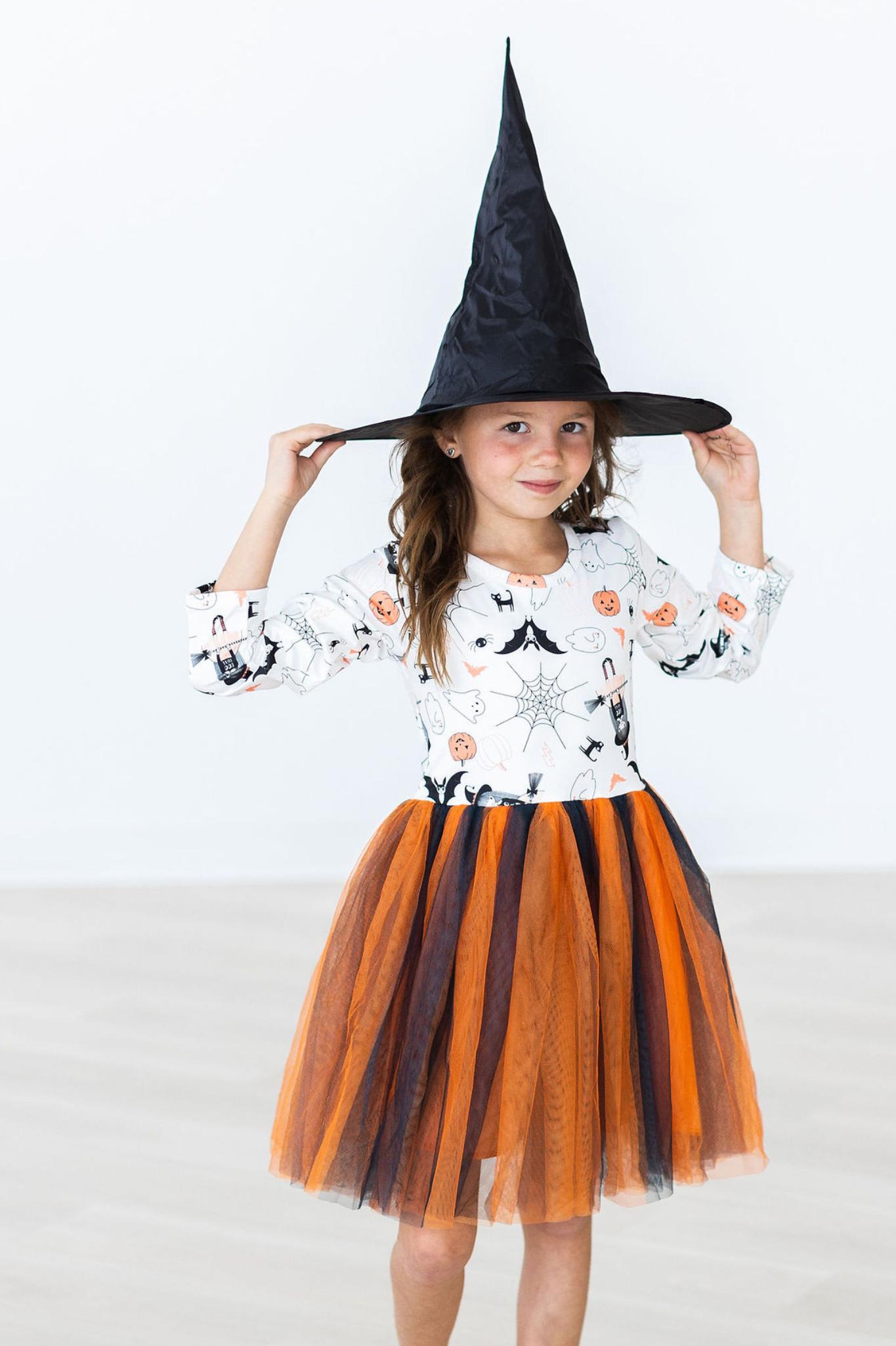Boo-tiful Halloween L/s Tutu Dress