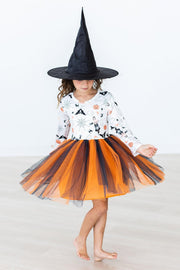Boo-tiful Halloween L/s Tutu Dress