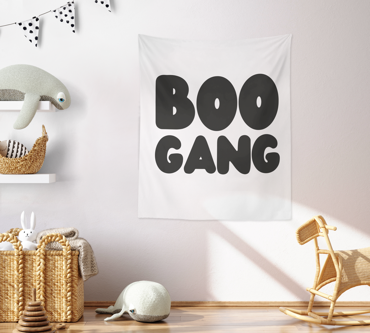 Boo Tapestry, Wall Decor, Banner, Halloween Banner, Boo Banner, Halloween Decor