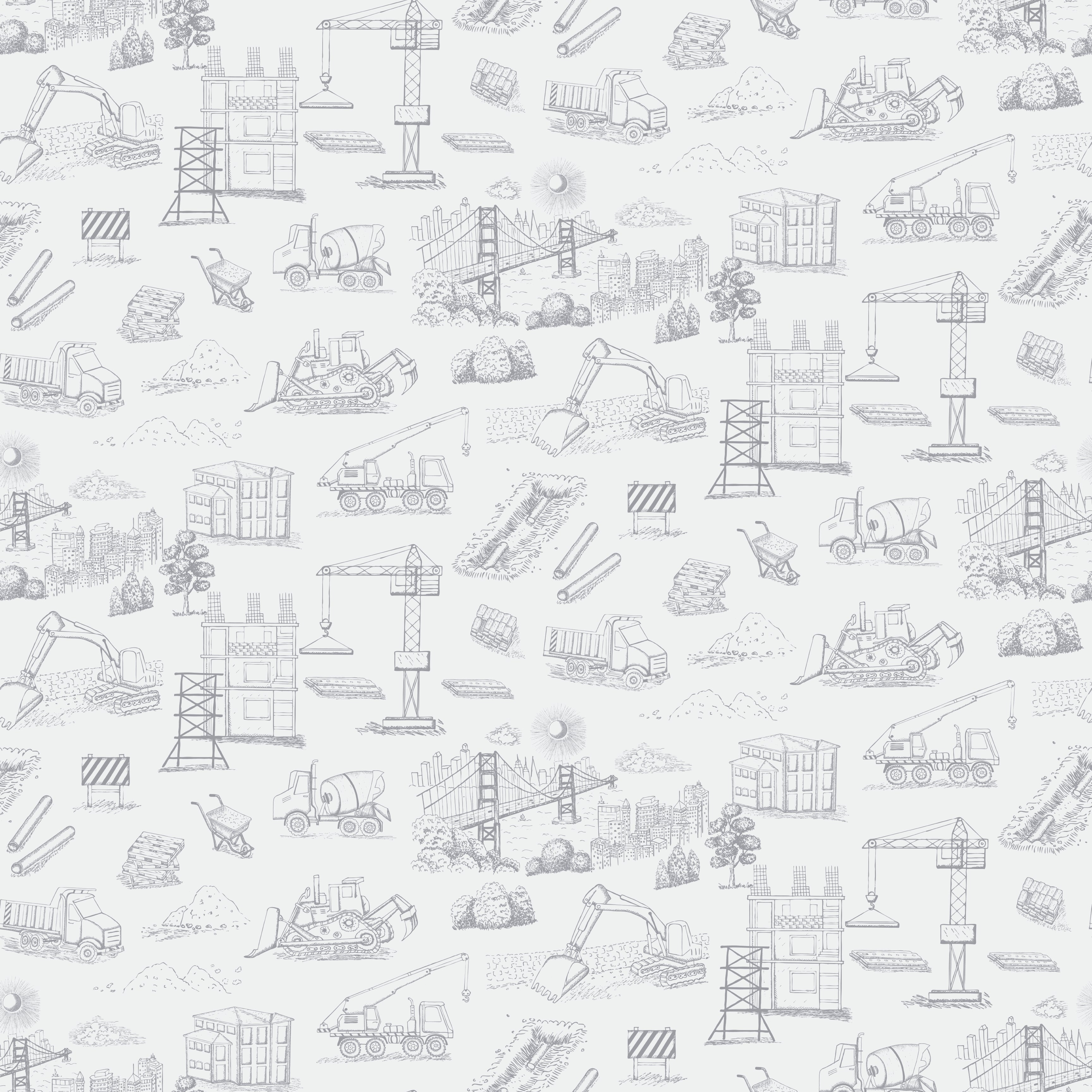 Boston Wallpaper By The Bright Leaf Design