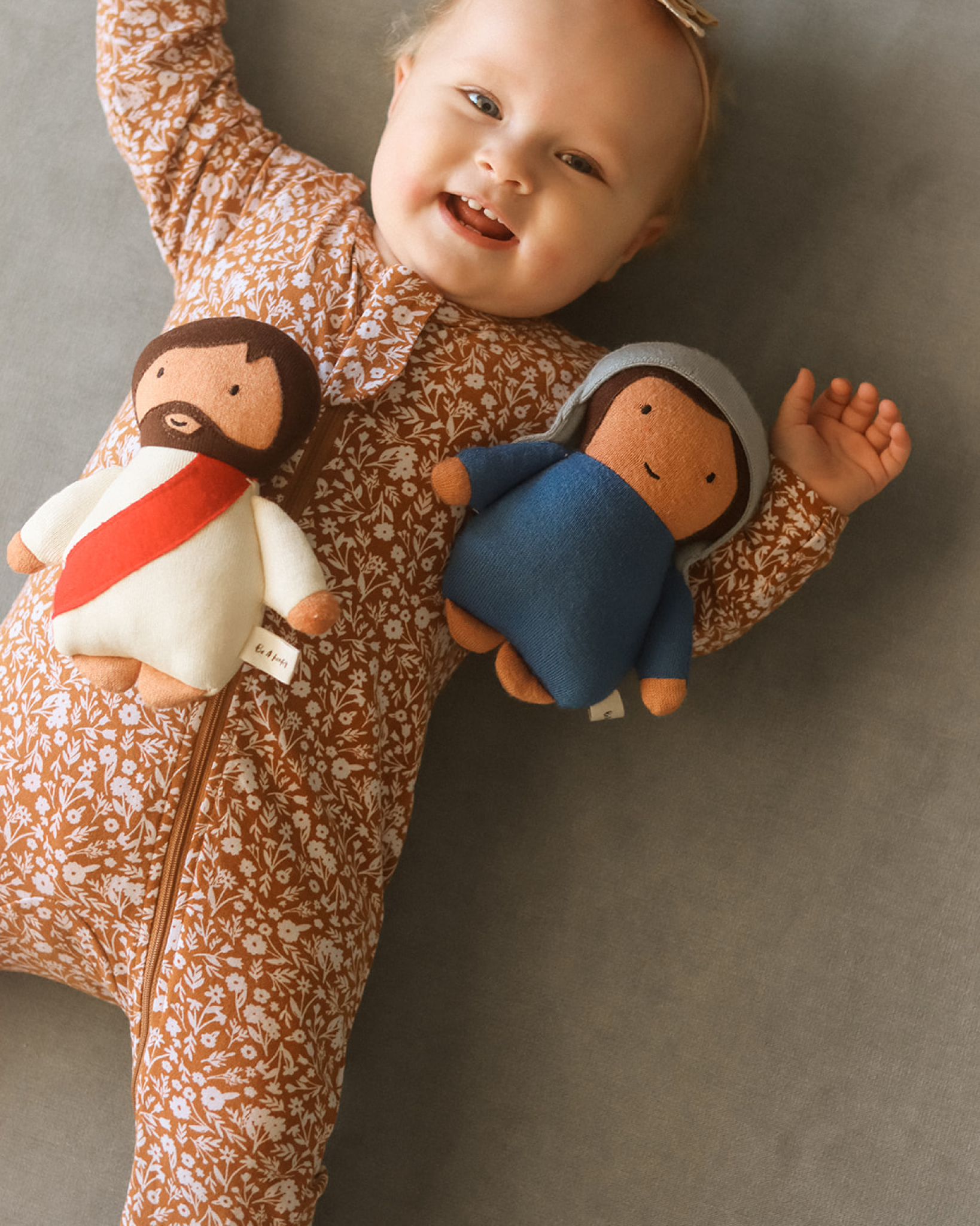 Jesus Plush Rattle Doll