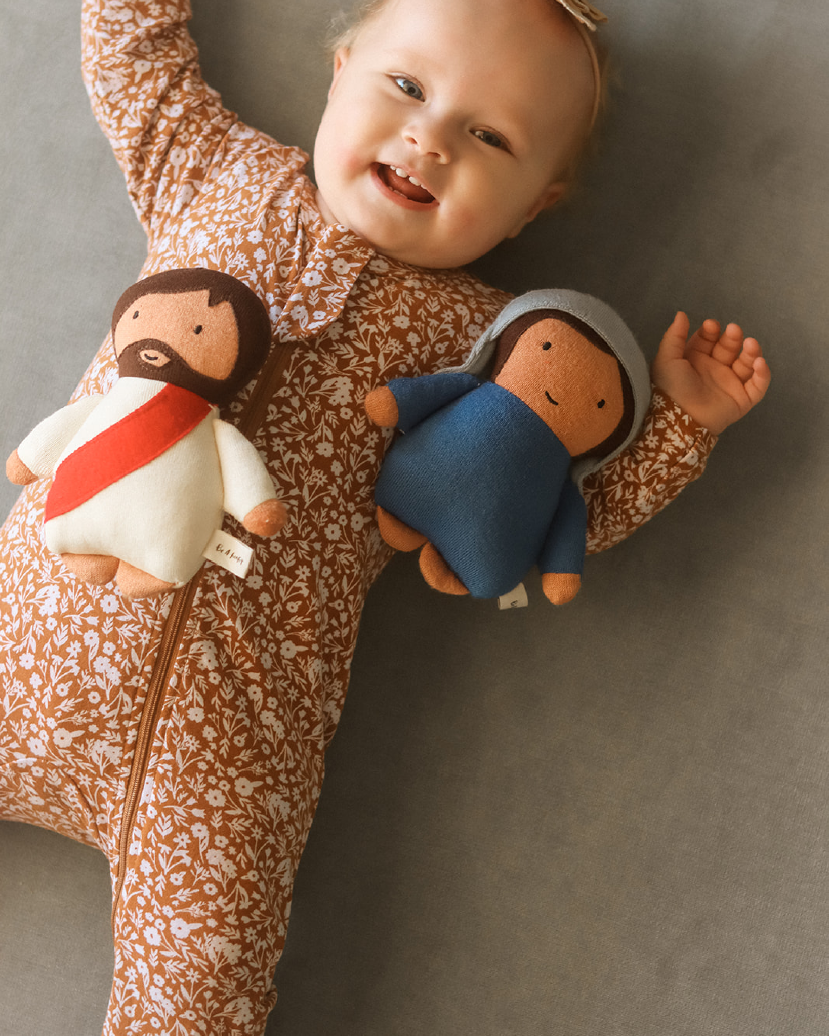 Mary Plush Rattle Doll