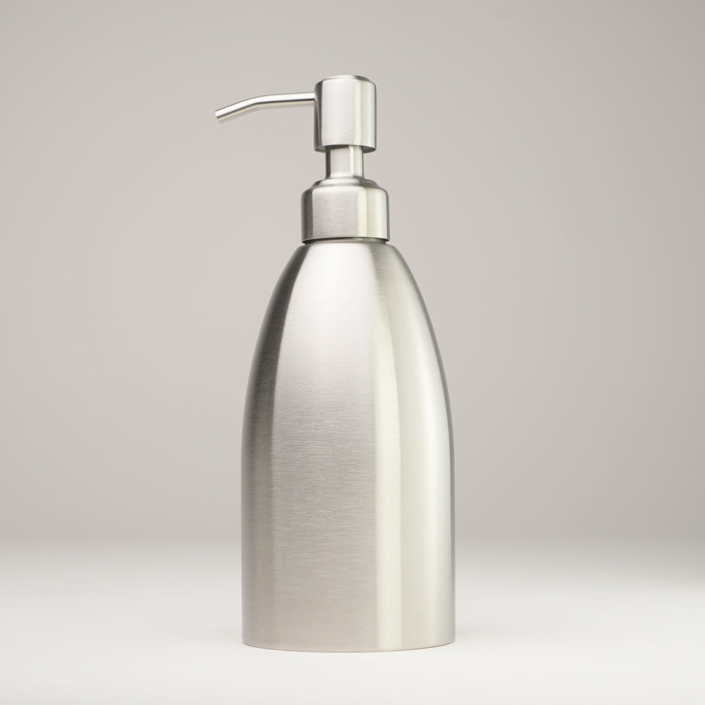 16 Oz Stainless Steel Keeper Bottle | Stainless Steel Pump