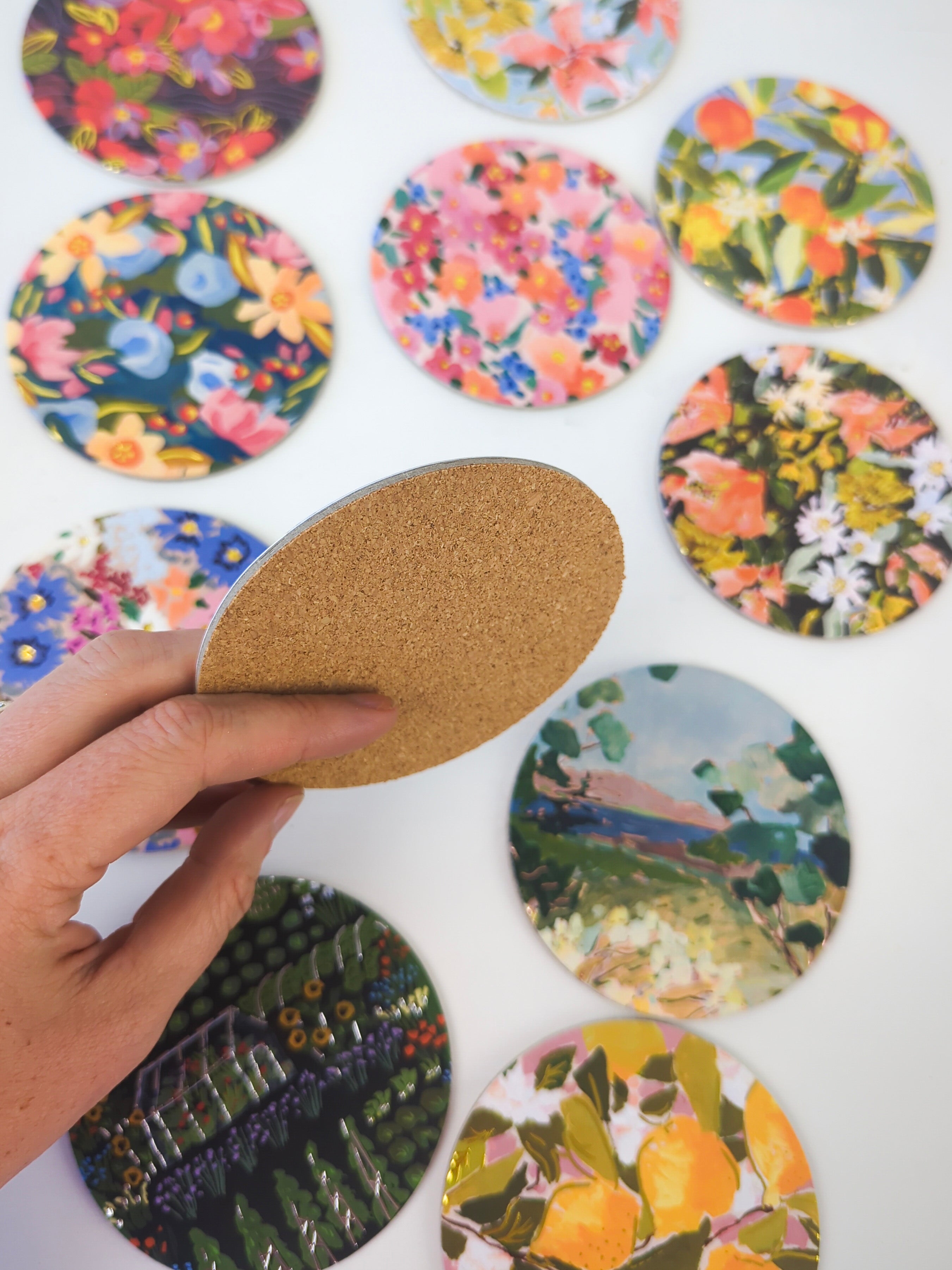Bouquet Of Coasters - Mix And Match Florals