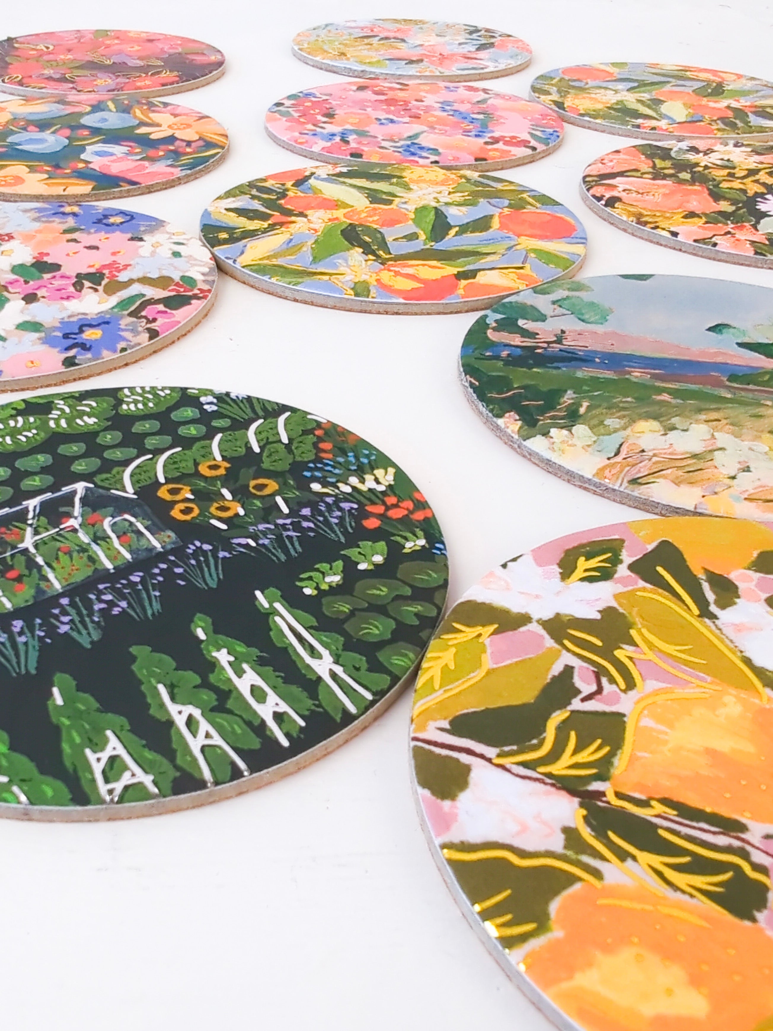 Bouquet Of Coasters - Mix And Match Florals