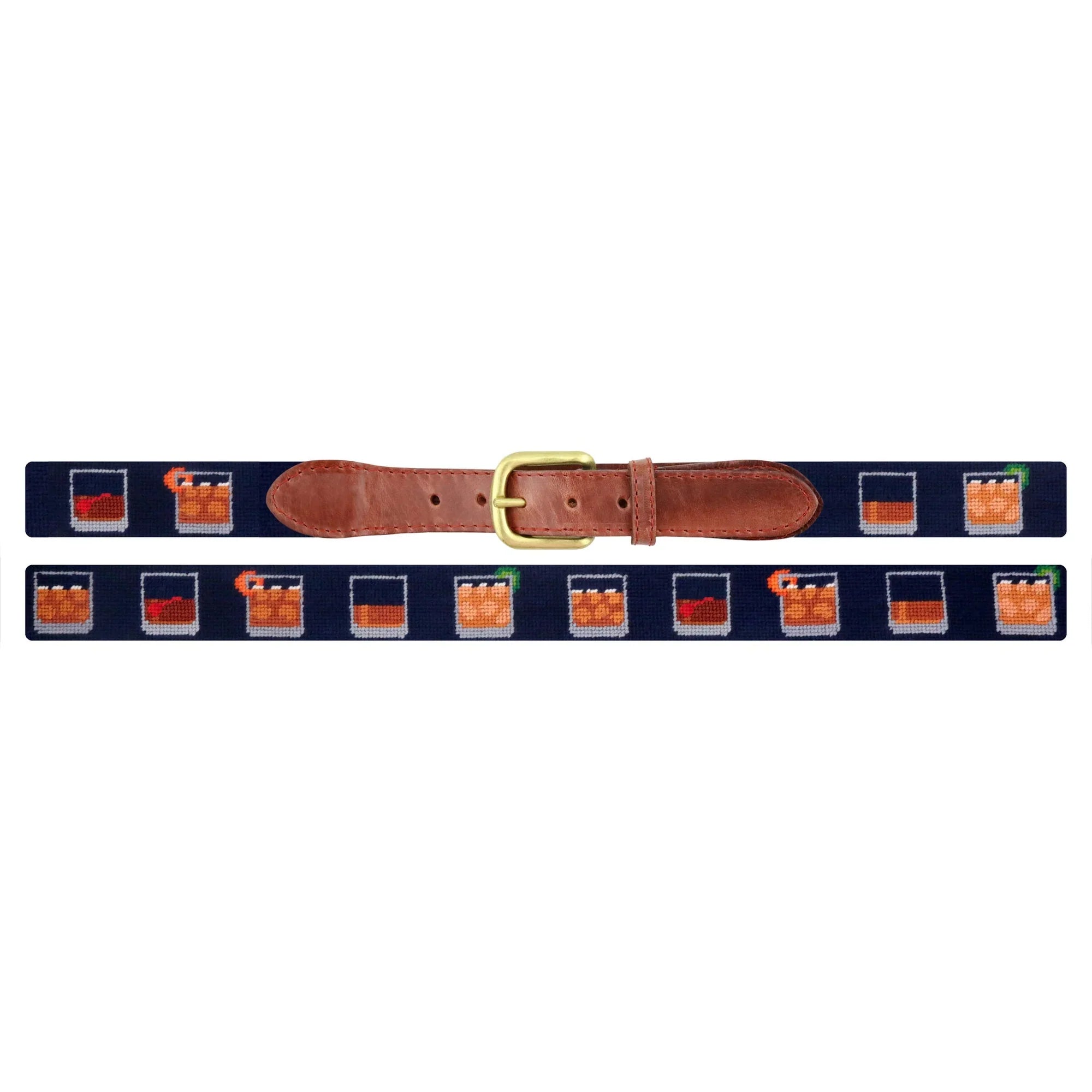 Bourbon Five Ways Belt (dark Navy) - 34
