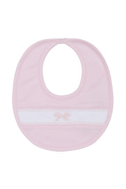 Bow Smocked Bib
