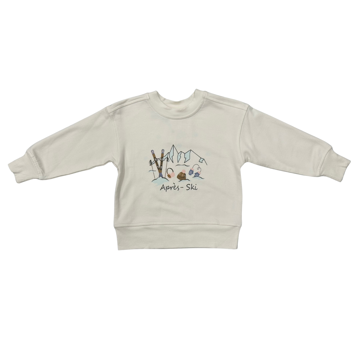 Girls Boxy Sweatshirt In Apres Ski