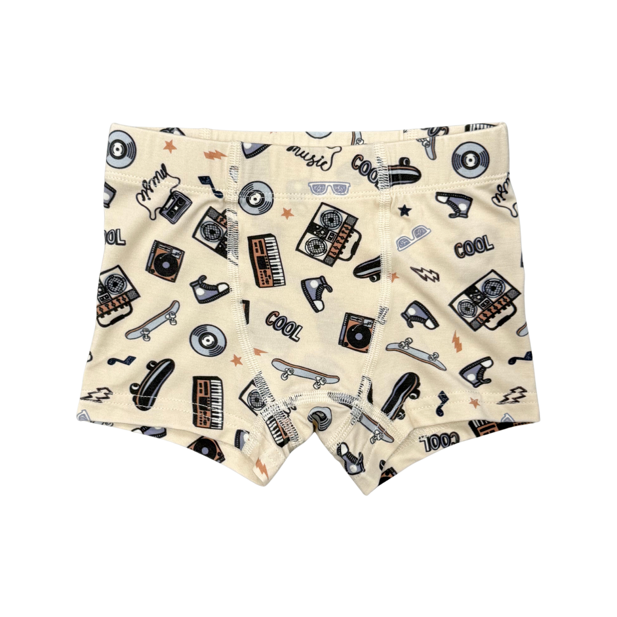Boys Boxer In Retro Skater
