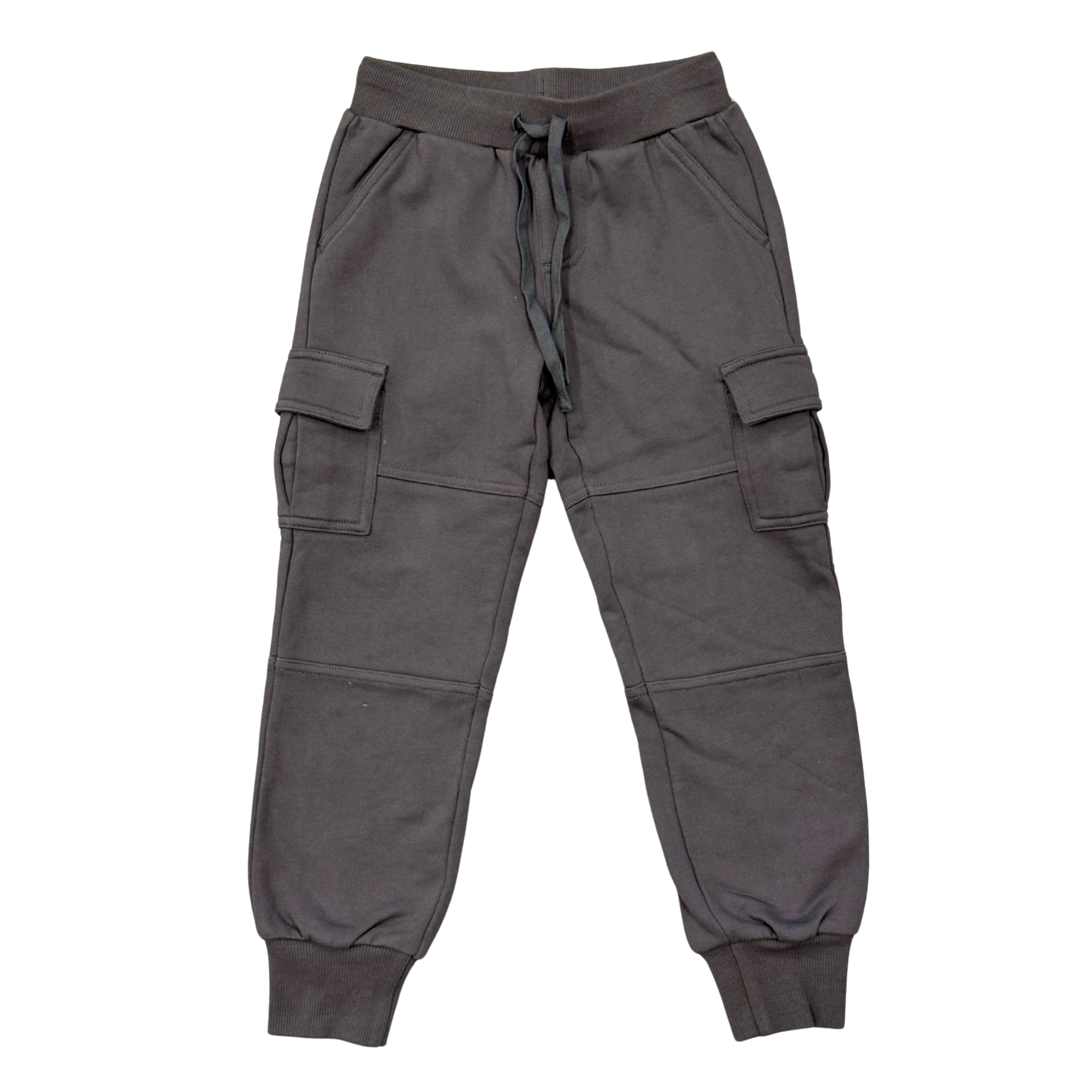 Boys Cargo Fleece Pant In Thunder