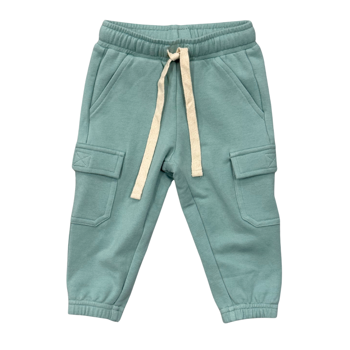 Boys Cargo Pants In Glacier Mist