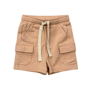 Boys Cargo Shorts In Maple