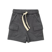 Boys Cargo Shorts In Smoke