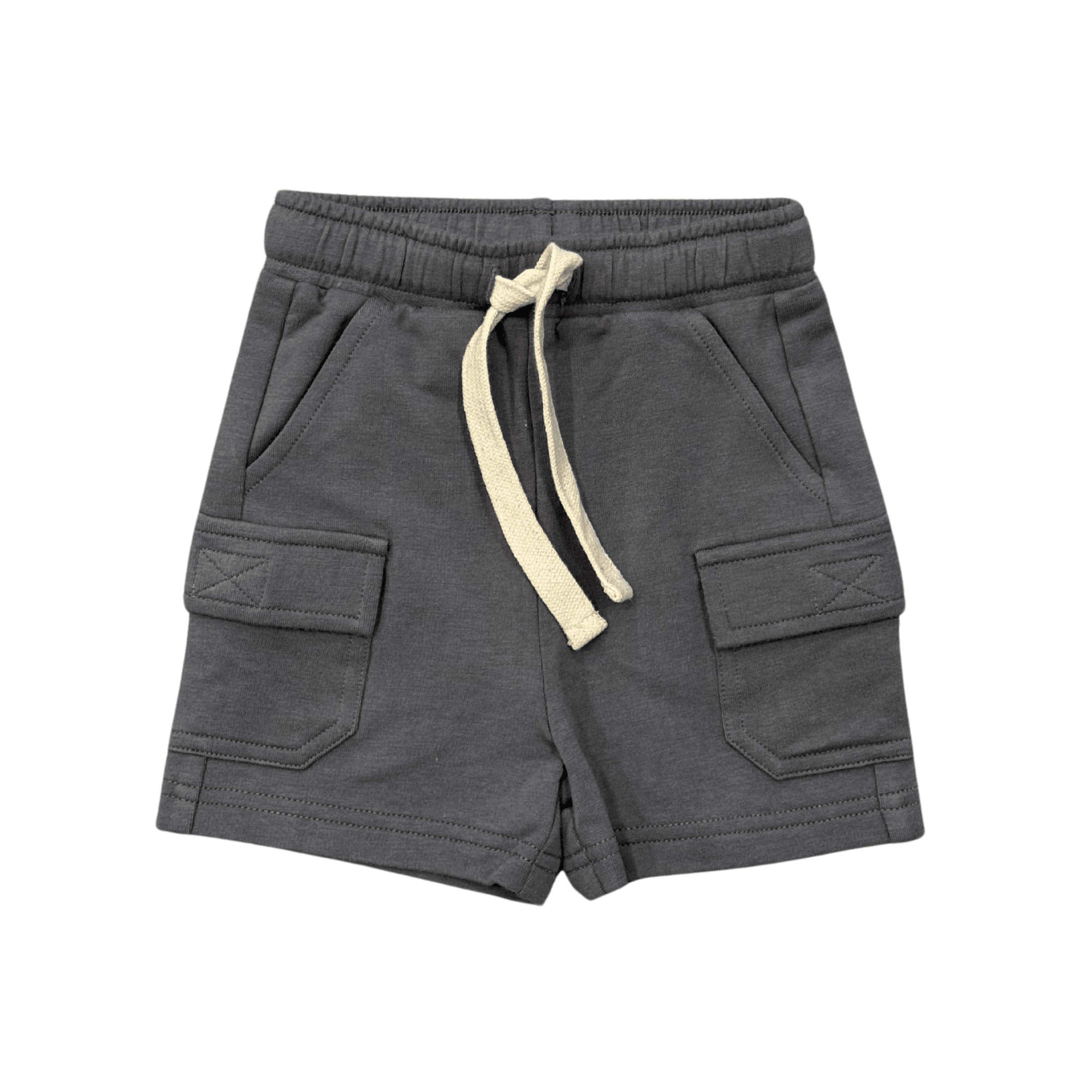 Boys Cargo Shorts In Smoke