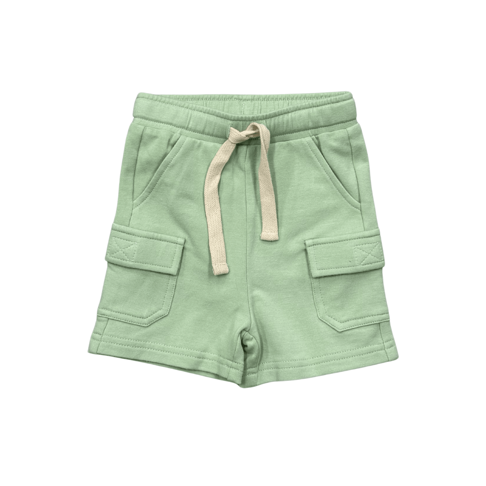 Boys Cargo Shorts In Summer Green