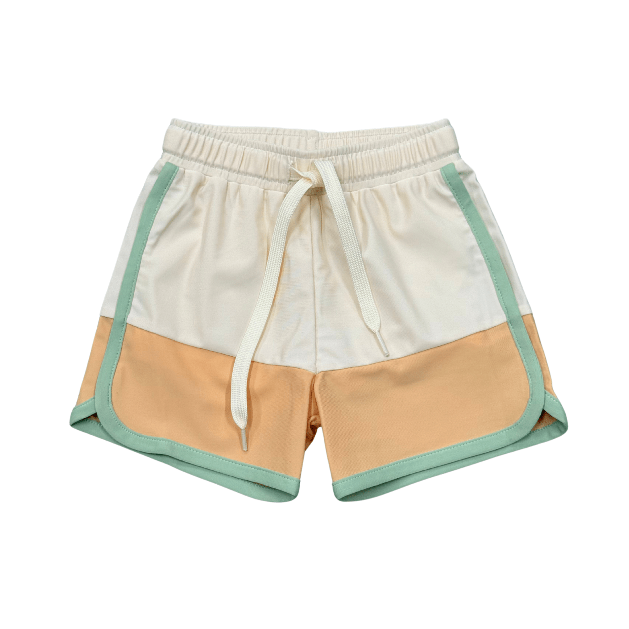 Boy's Colorblock Swim Shorts