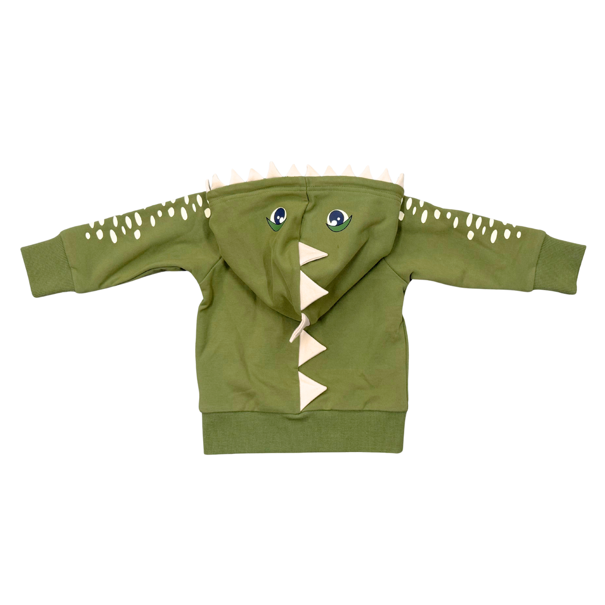 Boys Hooded Jacket In Dinosaur