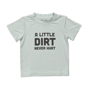 Boy's Short Sleeve Tee In A Little Dirt Never Hurt