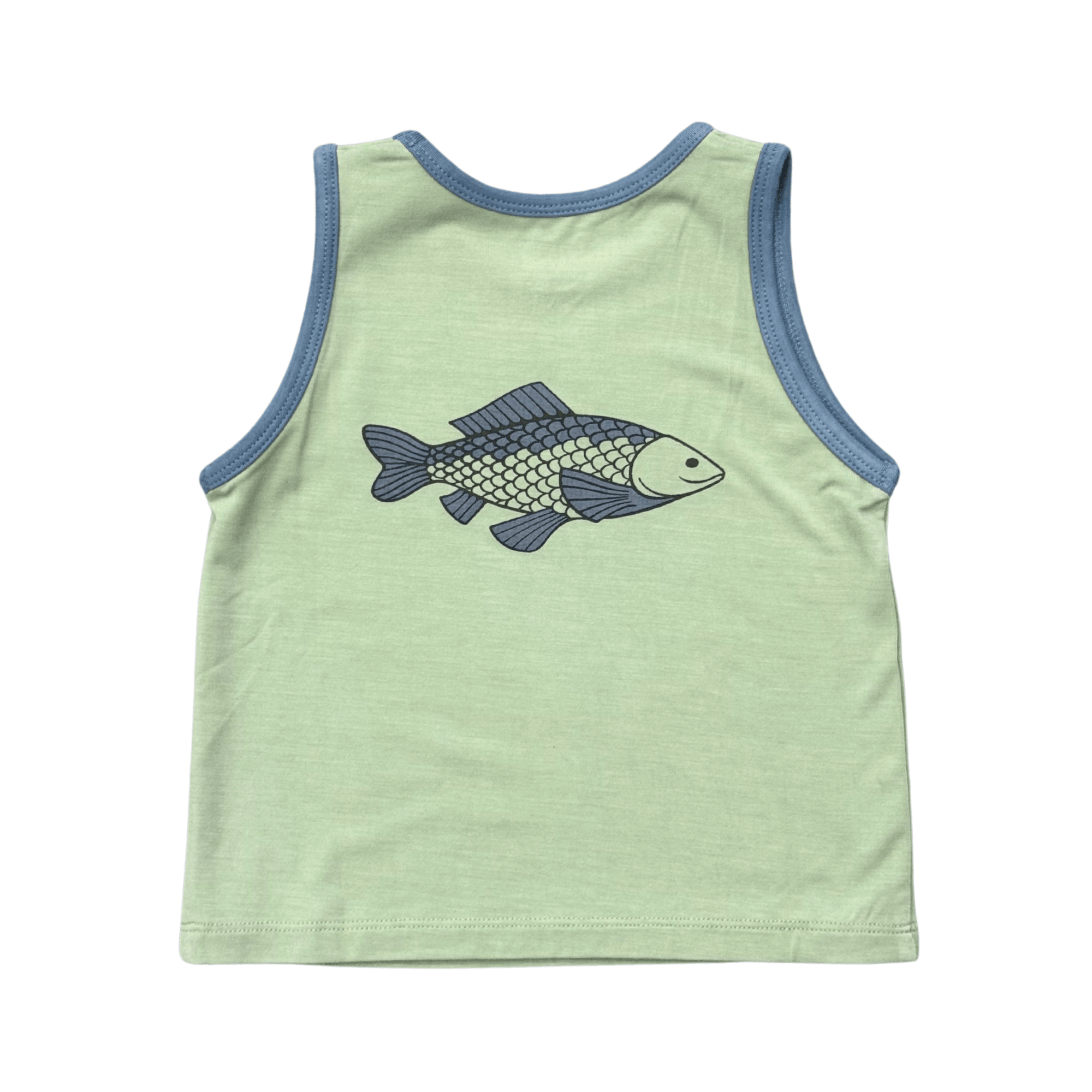 Boys Tank Top In Gone Fishin'