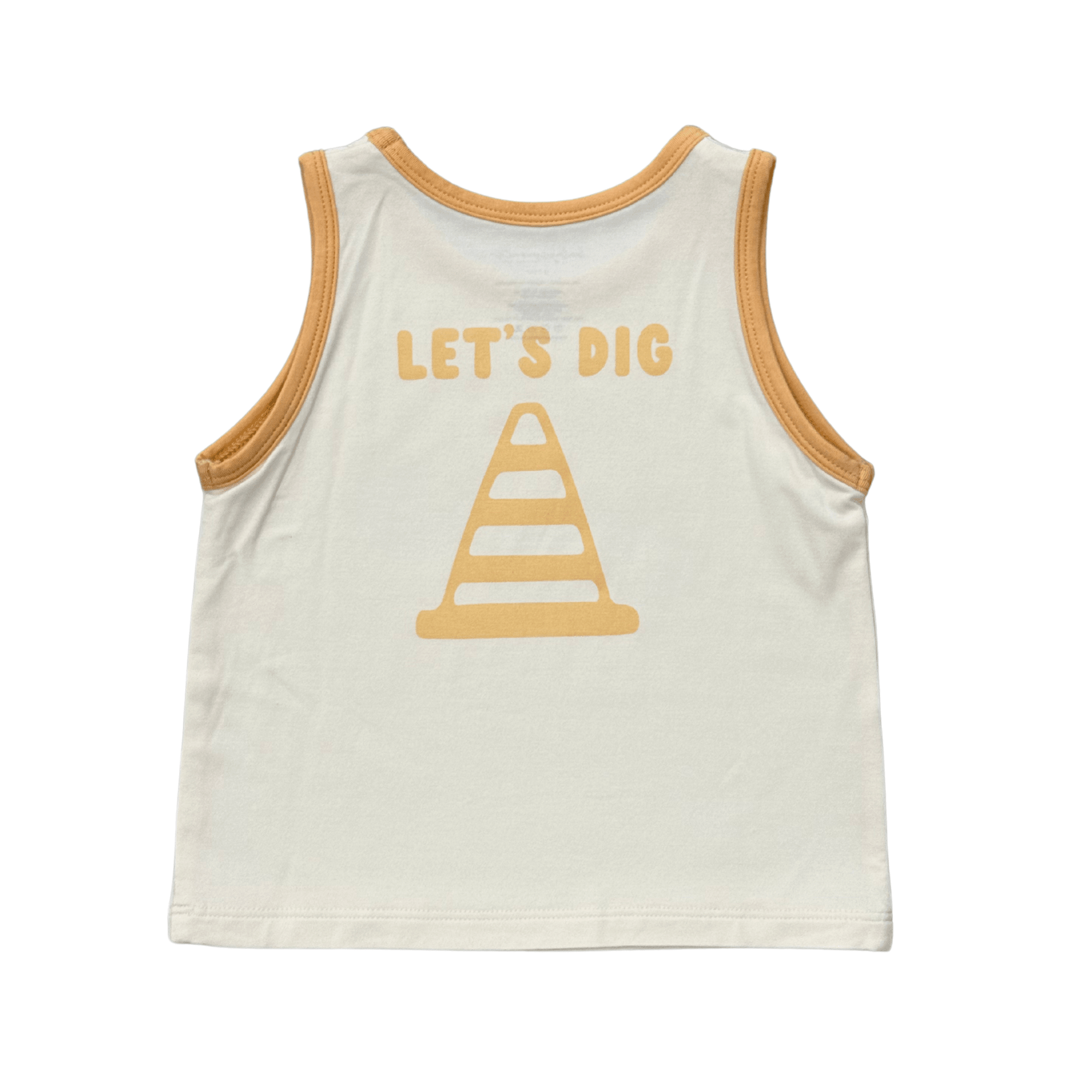 Boys Tank Top In Let's Dig