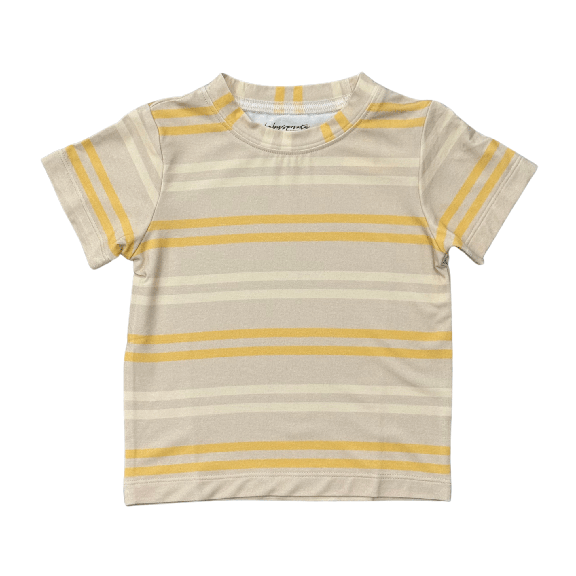 Boy's Short Sleeve Tee In Multi Stripe