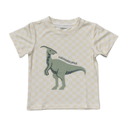 Boy's Short Sleeve Tee In Parasaurolophus