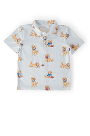 Boys Quarter-bark S/s Polo
