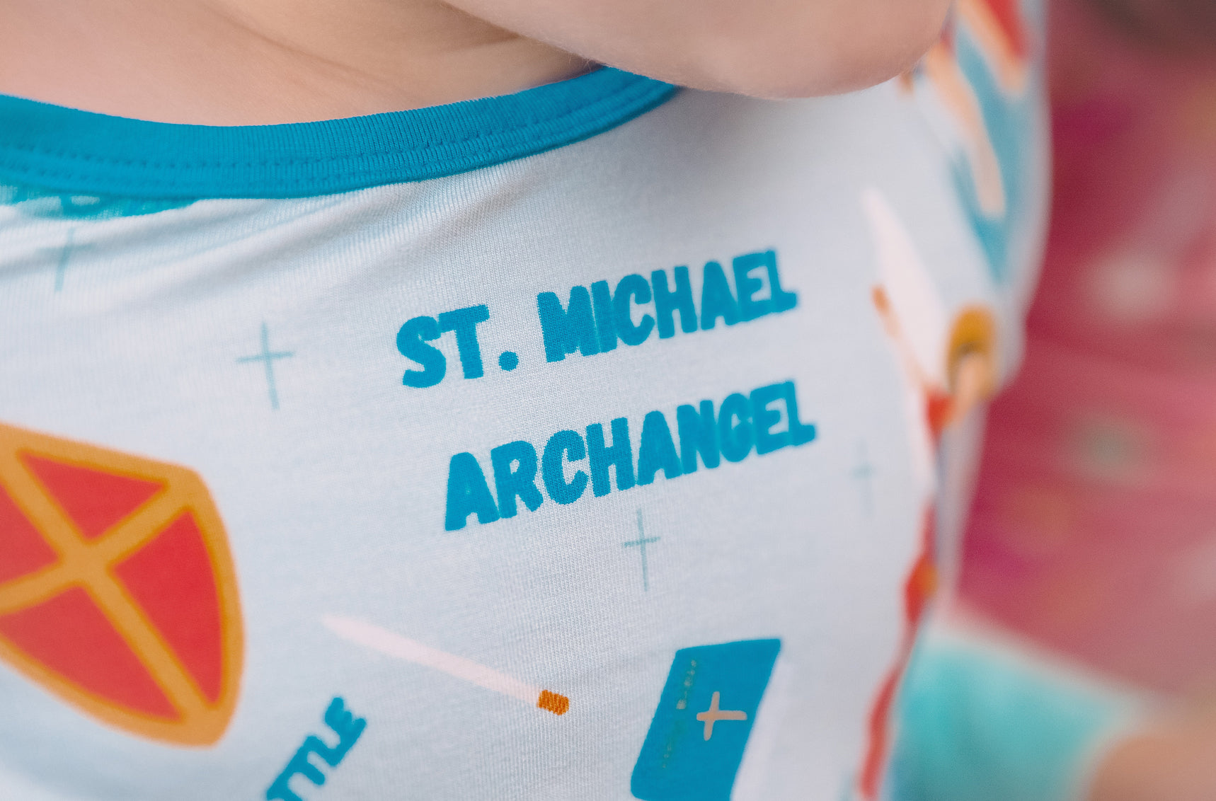 St Michael The Archangel Two Piece Kids Pajamas